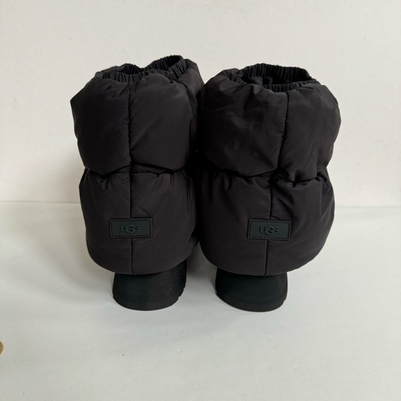 UGG CLASSIC MINI DIPPER PUFFER BLACK BLACK PLATFORM BOOTS - Picture 5 of 8